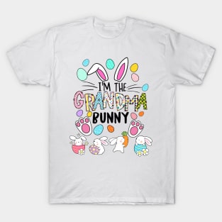 I'm The Grandma Bunny Matching Family Easter Party Funny Shirt T-Shirt